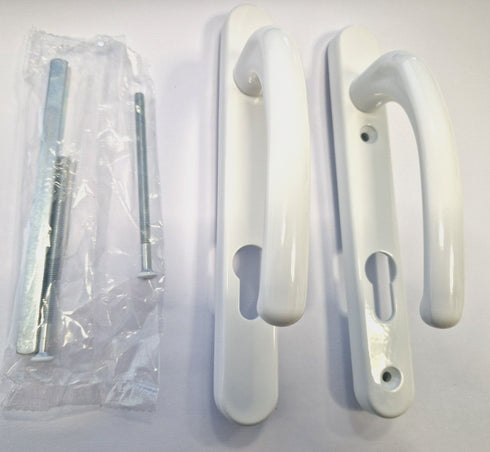 Smart ACDV251 Lever Door Handle Set 92 PZ 1 Pair Door Handles White